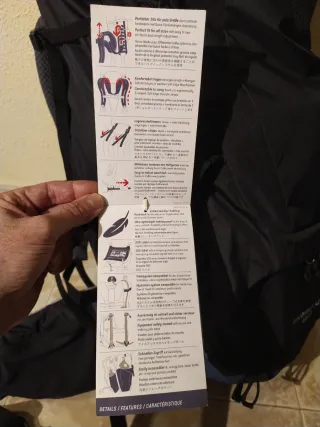 Mochila montaña 50+10L