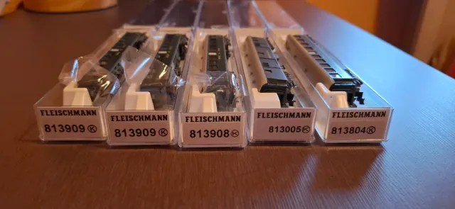 Fleischmann 5 Coches SBB CFF Suizos