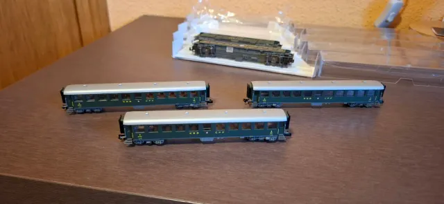 Fleischmann 5 Coches SBB CFF Suizos