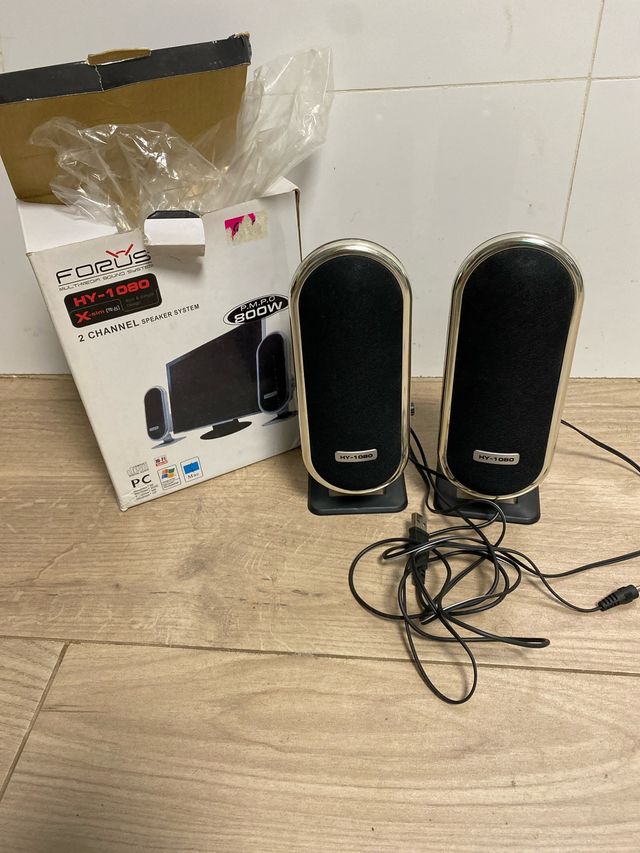 Altavoces Forus HY-1080 2 Canales 800W