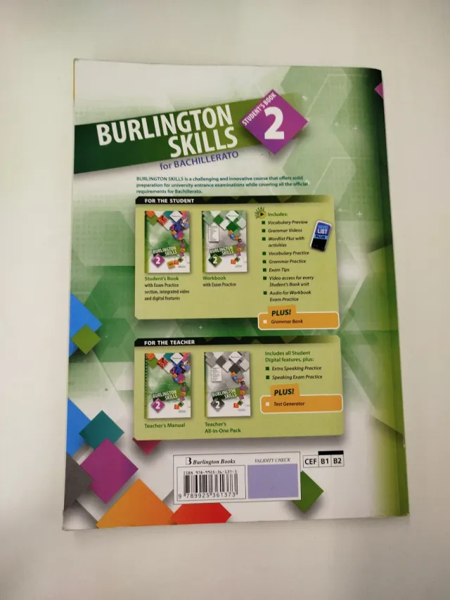 BURLINGTON SKILLS FOR 2 BACH STUDENT'S BOOK