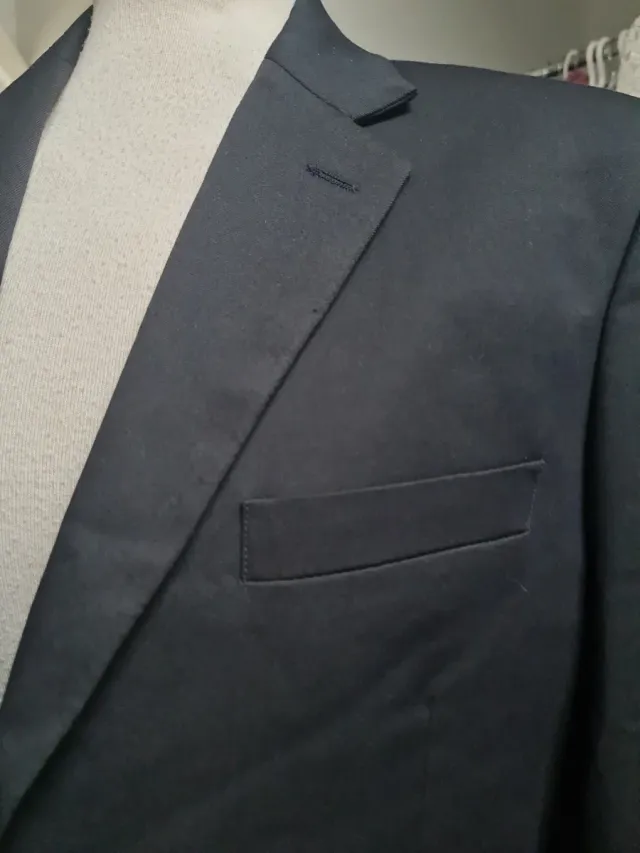 Chaqueta sastre negra