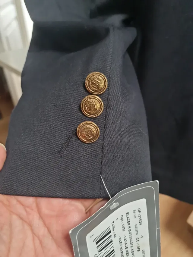 Chaqueta sastre negra