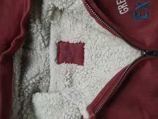 Abrigo niño forro polar talla 11