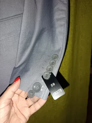 Traje Gris Hombre Talla XL