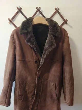 PRECIOSA CAZADORA DE PIEL ANTE SPIRIT OF ST. LOUIS