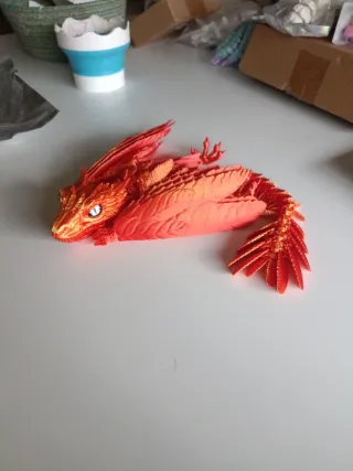 Figura Dragón 3D