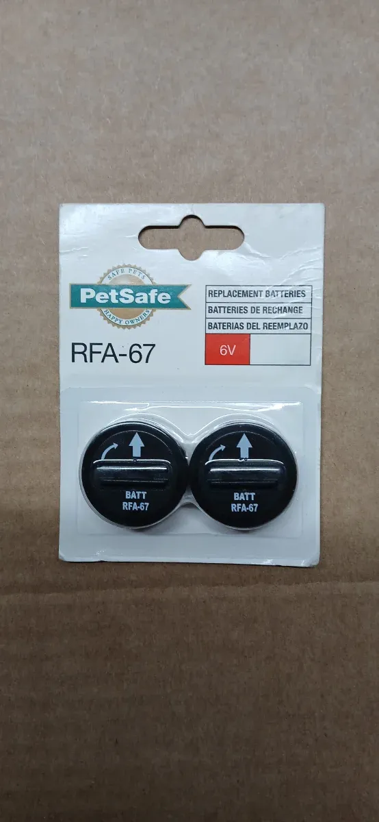 Pilas PetSafe RFA-67 para collar mascota (6V)