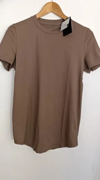 Camiseta Nike Mujer Talla S Marrón