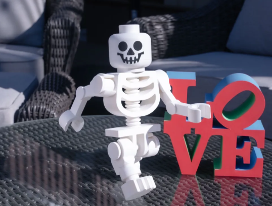 Esqueleto de lego tamaño grande