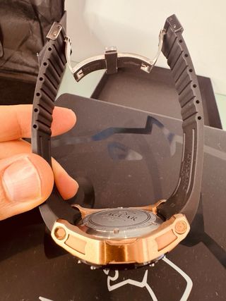 Reloj Jaguar J691 Oro Rosa Negro