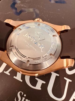 Reloj Jaguar J691 Oro Rosa Negro