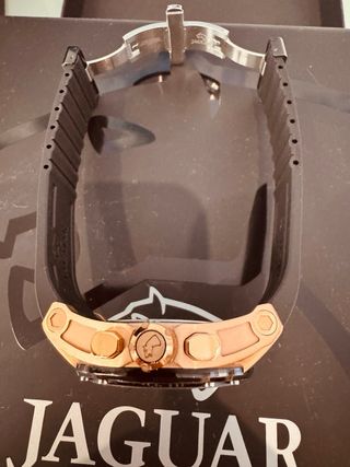 Reloj Jaguar J691 Oro Rosa Negro