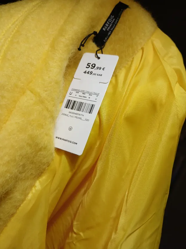 Chaqueta Parfois amarilla talla M