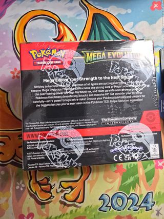 INGLÉS Pokemon TCG caja 36 sobres Mega Evoluciones