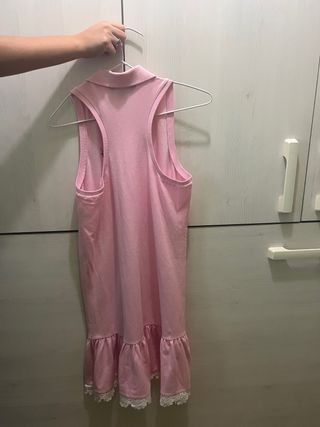 Vestido Polo Ralph Lauren Rosa Sin Mangas solo hoy