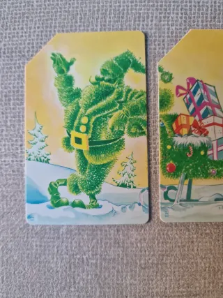 Set schede telefoniche vintage Natale