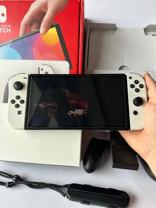 Nintendo Switch OLED Blanca