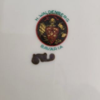 Para Navidad,Platos de Porcelana Alemana,lote de 6