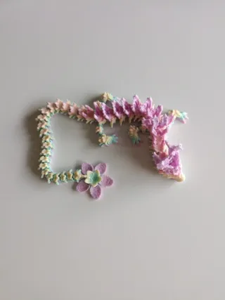 Figura Dragón Sakura 3D