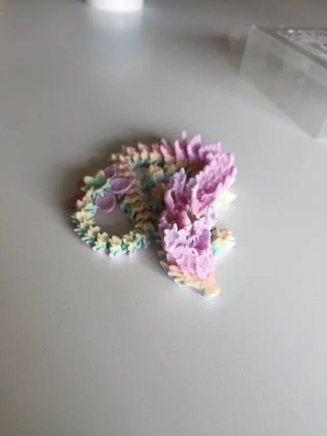 Figura Dragón Sakura 3D