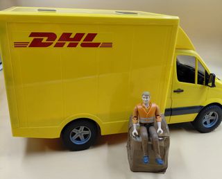 Furgone DHL giocattolo Bruder Germania