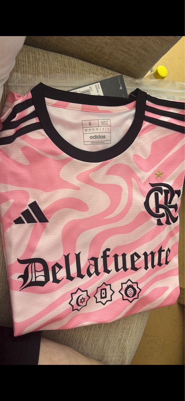 Camiseta Adidas Dellafuente Rosa