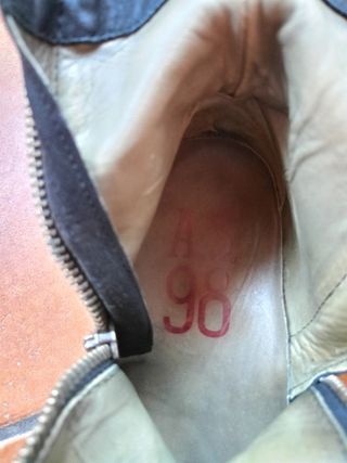 Botines negros hombre  A.S. 98. Talla 44/45.