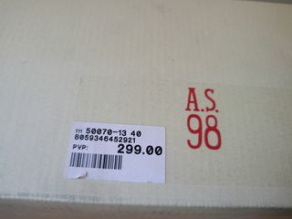 Botines negros hombre  A.S. 98. Talla 44/45.