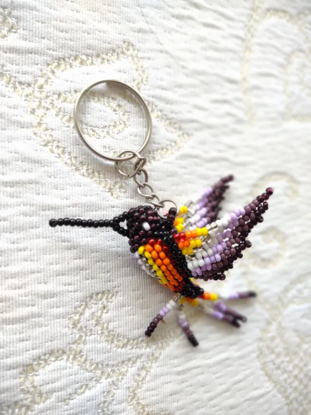 Llavero Colibrí Artesanal