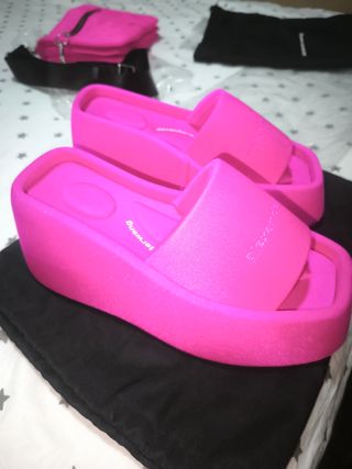 Chanclas mujer de Alexander Wang Rosa