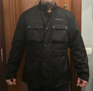 Chaqueta de moto ONEX negra