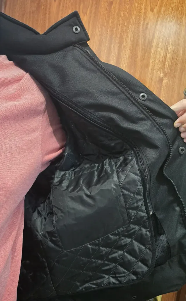 Chaqueta de moto ONEX negra