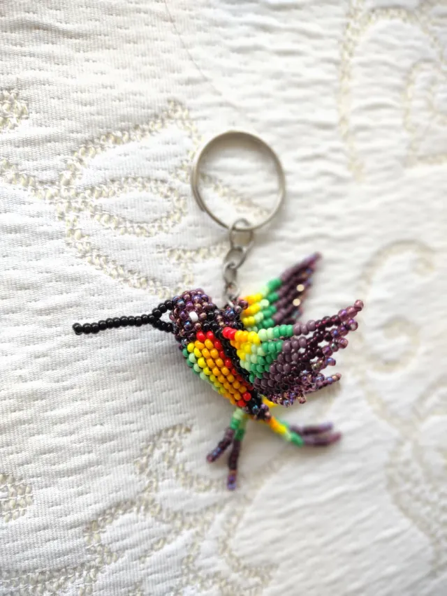 Llavero Colibrí Multicolor