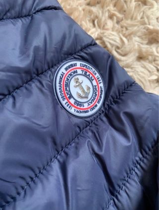 Chaqueta Geographical Norway Azul Ultraligera.