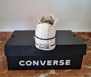 Converse All Star Plataforma Blancas