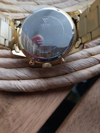 Reloj Guess Dorado Hombre