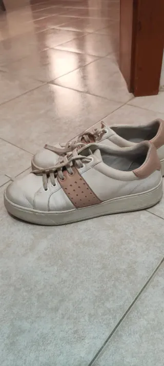 Sneakers Geox Donna bianche e rosa