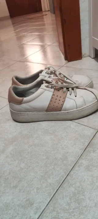 Sneakers Geox Donna bianche e rosa