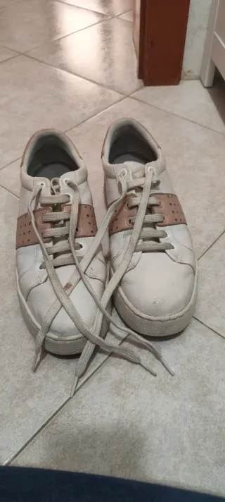 Sneakers Geox Donna bianche e rosa