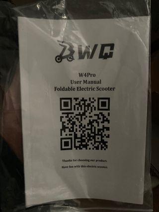 Patinete Eléctrico Negro