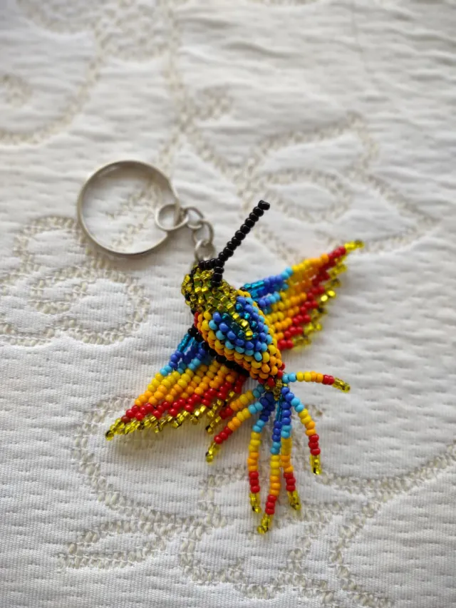 Llavero Colibrí Multicolor