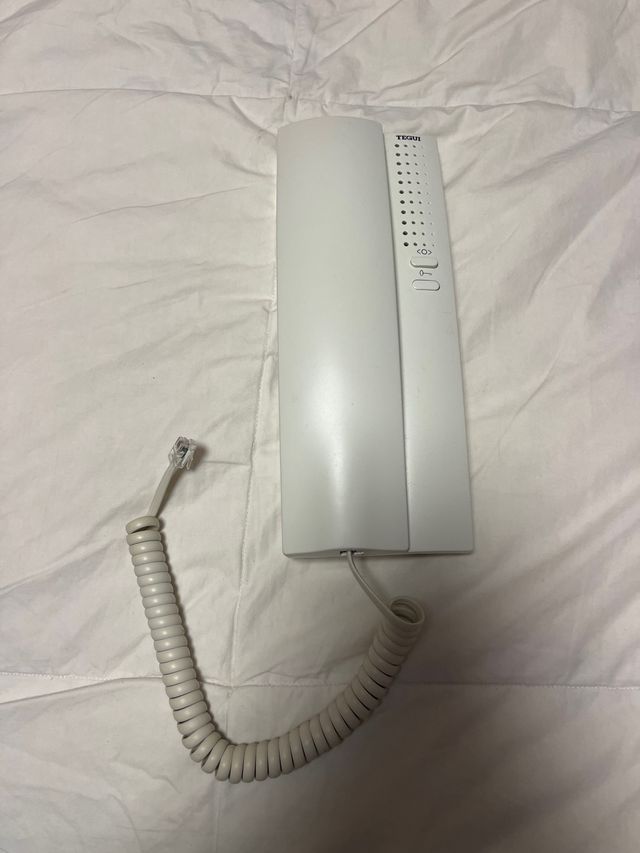 Interfono blanco Tegui