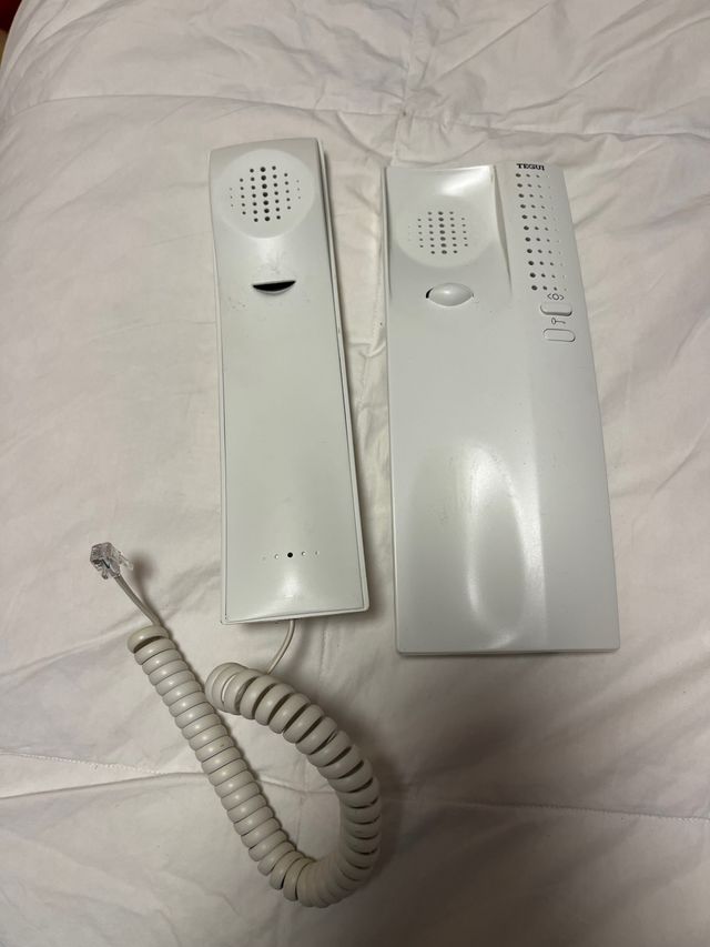 Interfono blanco Tegui