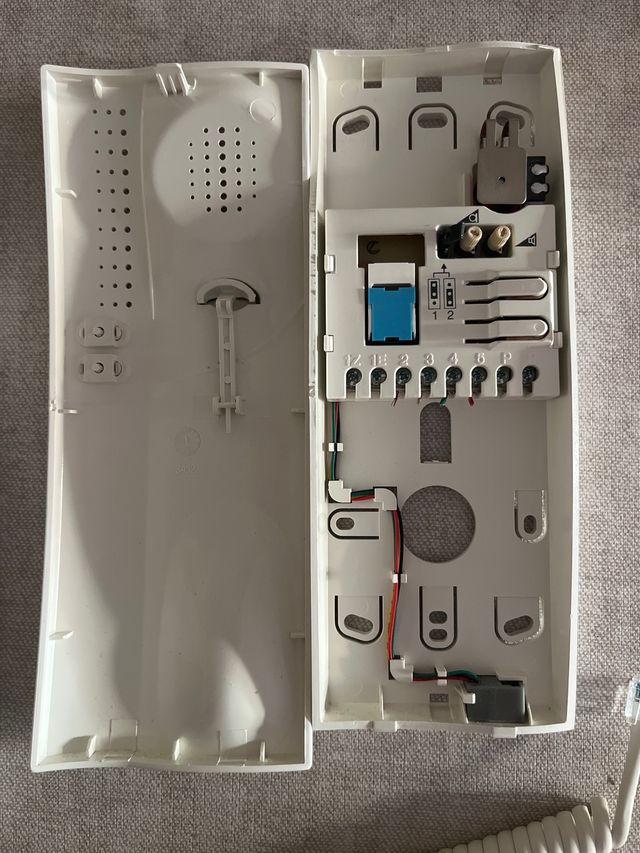 Interfono blanco Tegui