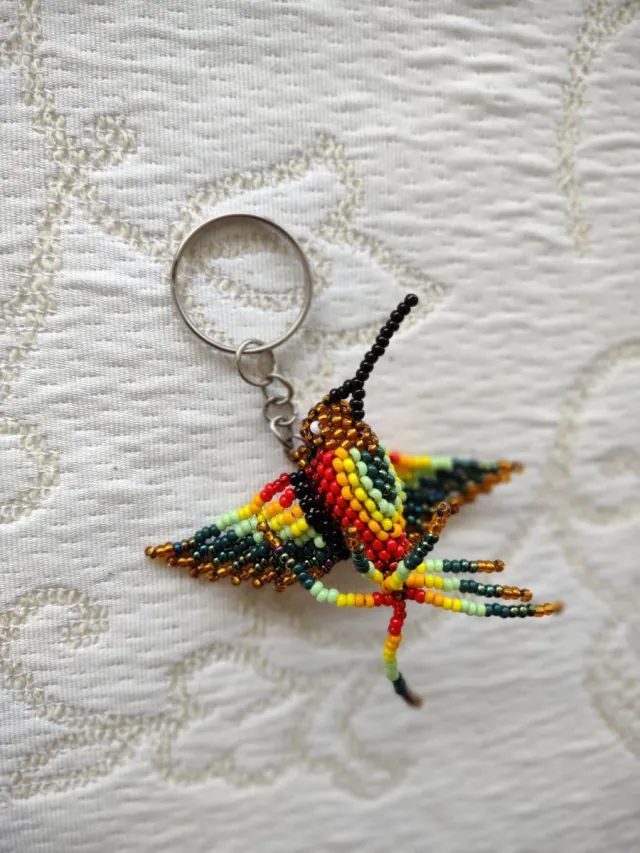 Llavero Colibrí Artesanal