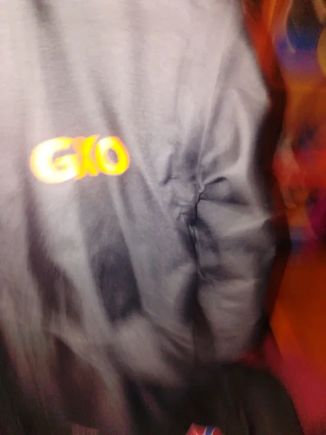 Chaqueta Gio Negra Naranja