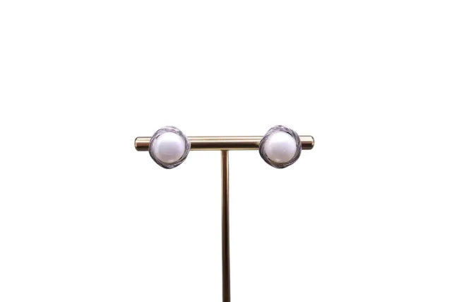 Pendientes Plata 925 con Perla