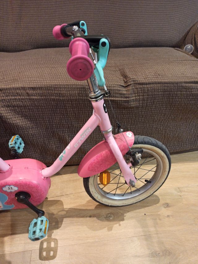 Bicicleta unicornio 4-7 años