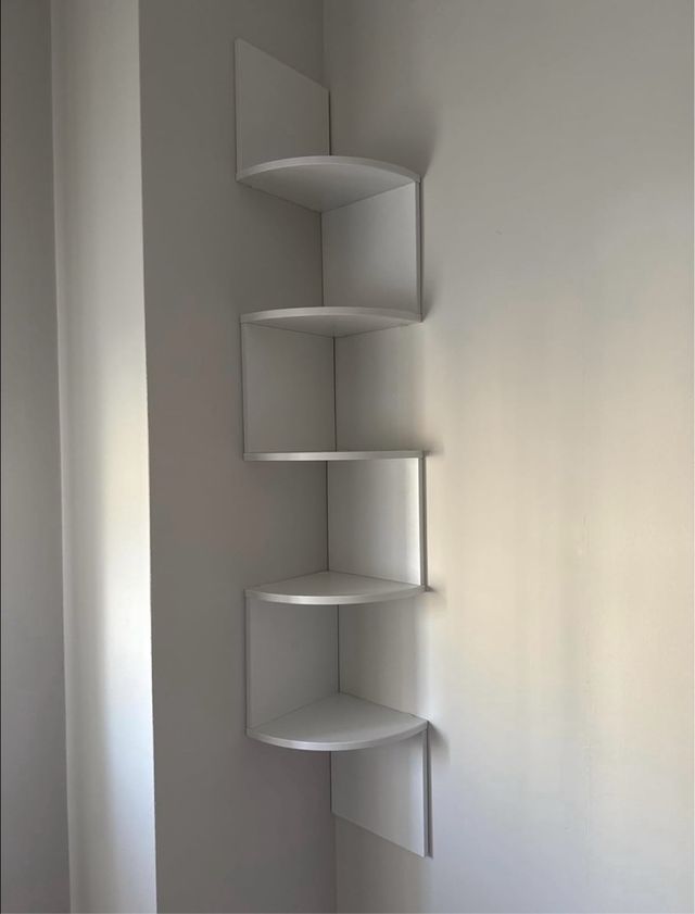 Scaffale angolare bianco NUOVO